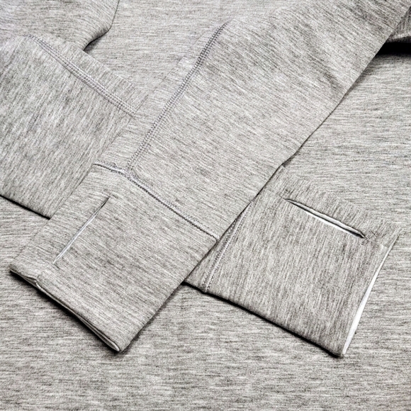 Ivivva By Lululemon Play N' Réversible Dress In Heather Gray Black Blue Size 12 - Picture 7 of 16